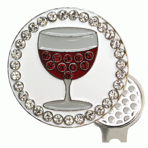 Bling Cap Clip - Wine