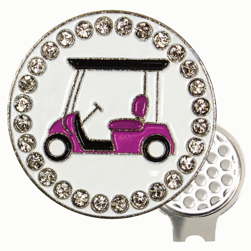 Bling Cap Clip - Golf Cart