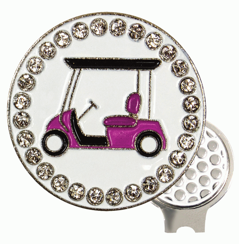 Bling Cap Clip - Golf Cart