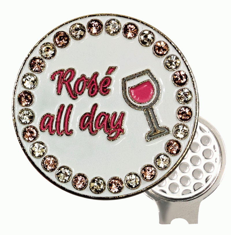 Bling Cap Clip - Rose