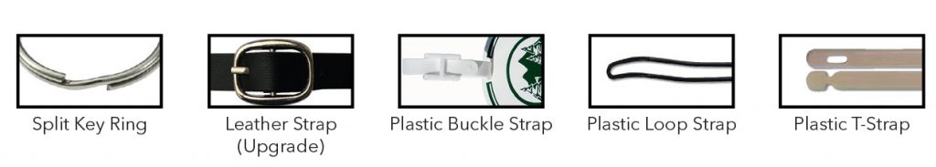 Plastic Bag Tags - Peter Wright Golf Agencies