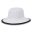 Hampton White/ Black