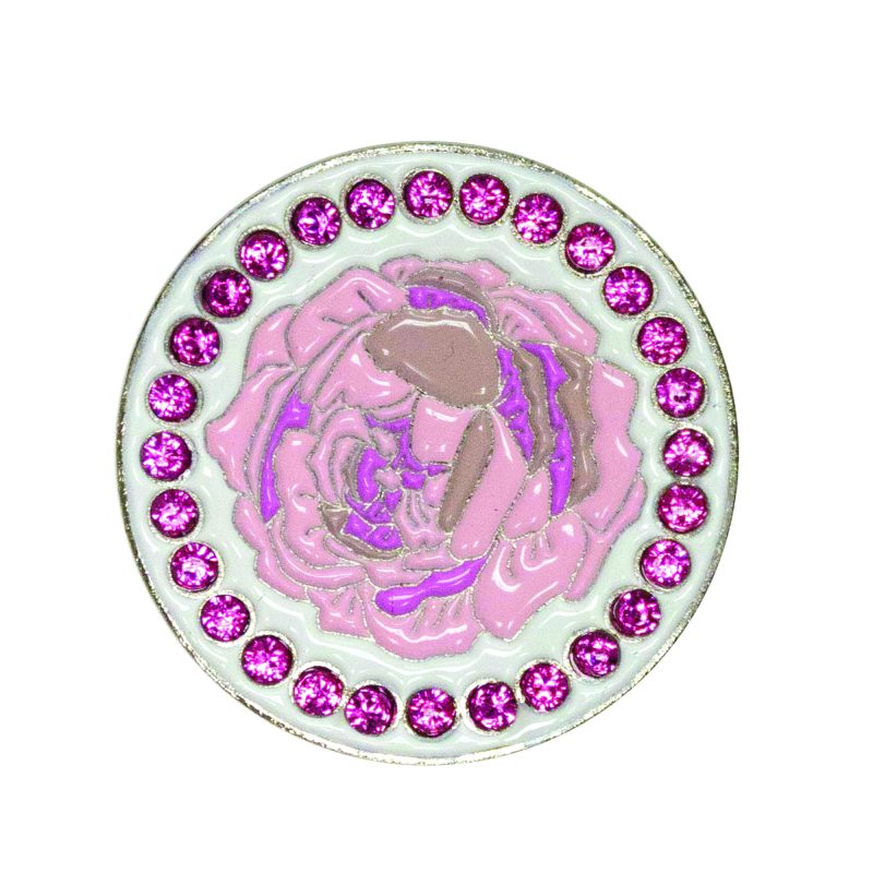 Bling Cap Clip - Peony
