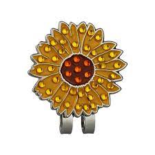 Bling Cap Clip - Sunflower