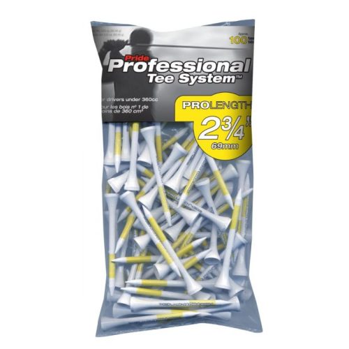 PTS Yellow Tees – Bag of 100